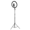Osaka 14 inch Professional Ring Light Dimmable Lighting with 2 Color Modes for Photo Video Shoot Live Stream Makeup Compatible with iPhone & Android Phones with Bluetooth - Image 4