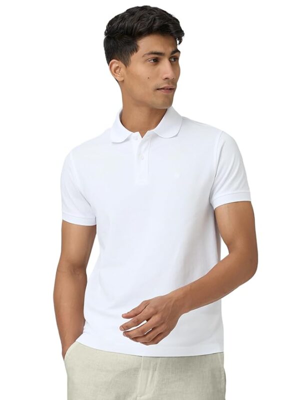 XYXX Men's Nova 100% Combed Cotton Regular Fit Polo T-Shirt - Image 3